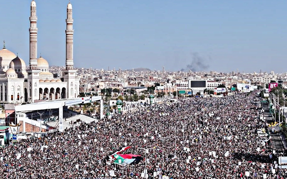 الحشود الجماهيرية في صنعاء